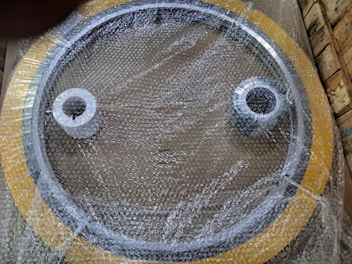 Spiral wound gaskets crated for export
